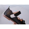 Children's Square-Toe Leather Shoes Girls Fashion Little Bow Flats Toddler Princess Shoes Dance Footwear
