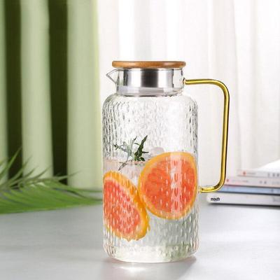 Changbaosen Gehämmertes Glas Wasserkrug