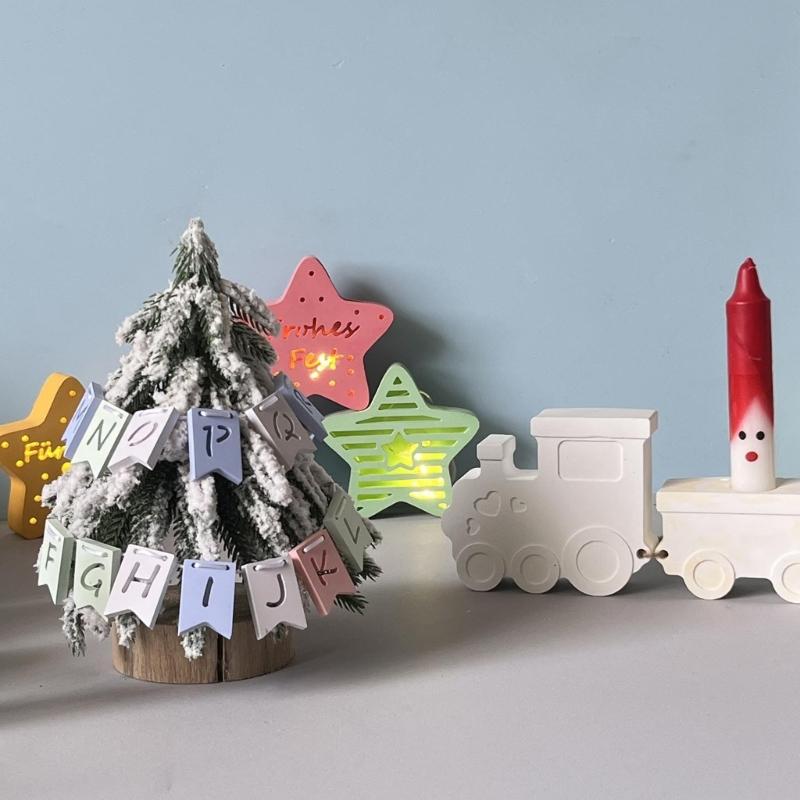 28 Cavities Letter Silicone Mold Food Grade Silicone Baking Mould For Making Soap Chocolate Christmas Decorations