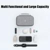 Travel Organizer Bag Cable Digital Accessories Storage Bag Portable Waterproof Double Layers Storage Bags Power Hard Drive Case