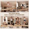 7.5ft Adjustable Balance Beam with Wheels for 6+ Years Old Training
