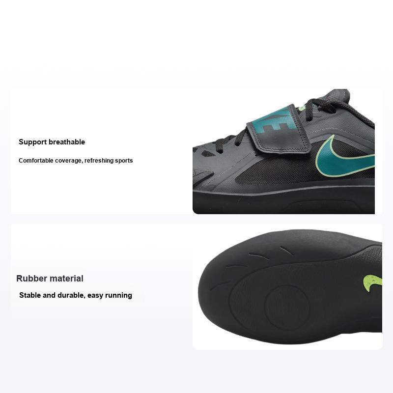 Кроссовки Nike Zoom Rival SD 2 Черный Электрическая Водоросль Унисекс Ярко-Еловый Вольт FZ9665-001 38.5