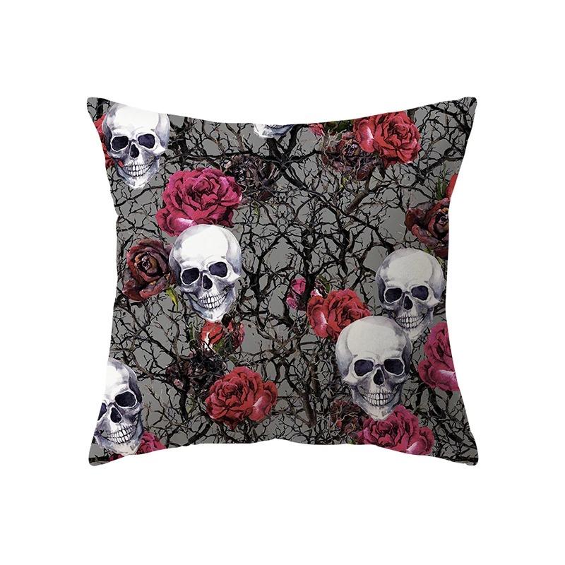 Halloween Theme Spider Web Haunted House Office Living Room Sofa Car Decorative Pillowcase