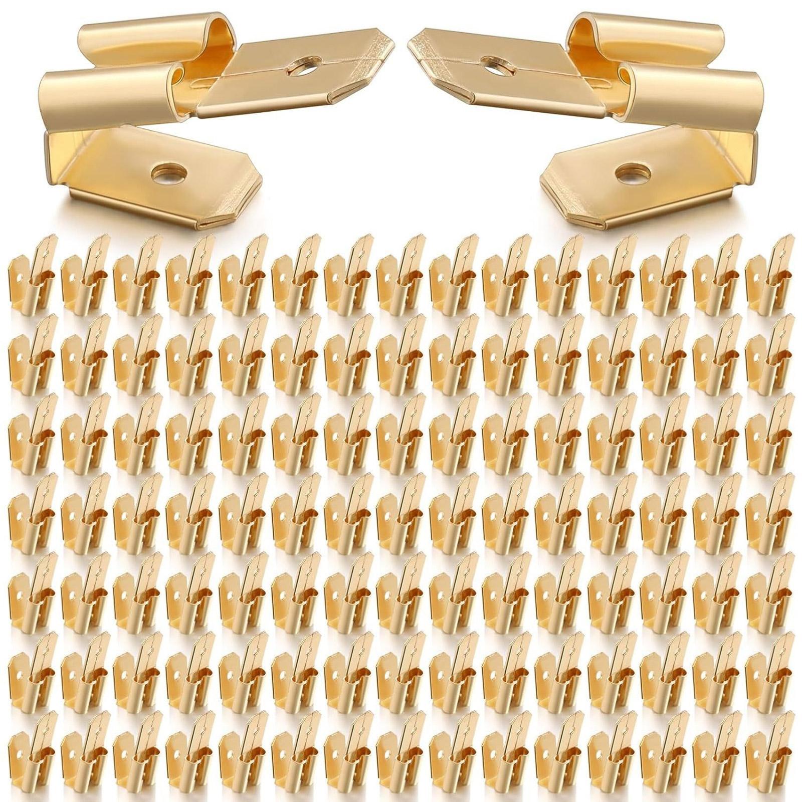 

Upgraded Piggybacks Spade Connectors Chair Terminals Quick Disconnect Electrical 3 Way Adapter 1/4 2 Male & 1 Female C