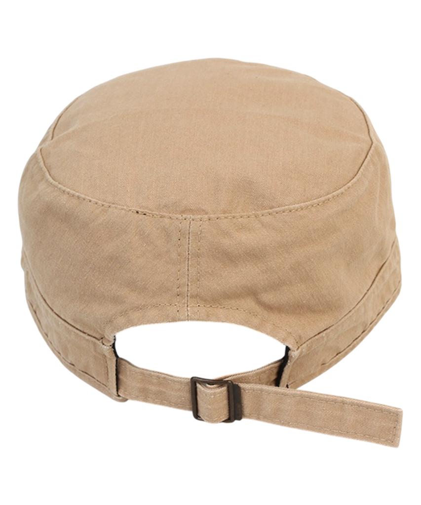 Yunibeosyeolkemiseuteuli Washing Beige Military Cap Marine Cap