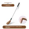 Bucket Brush Brush L-Shaped Cleaning Brush Aluminum Alloy Handle Suitable For Hanging Water Bottle Cleaning Products