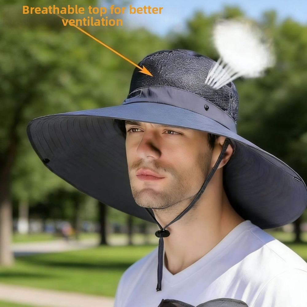 Detachable Sun Hat Quick Drying Beach Cap Fashion Fisherman Hat  Outdoor Sports