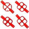 Egg Pancake Ring Nonstick Pancake Maker Mold Silicone Egg Cooker Fried Egg Shaper Omelet Moulds For Kitchen Baking Accessories