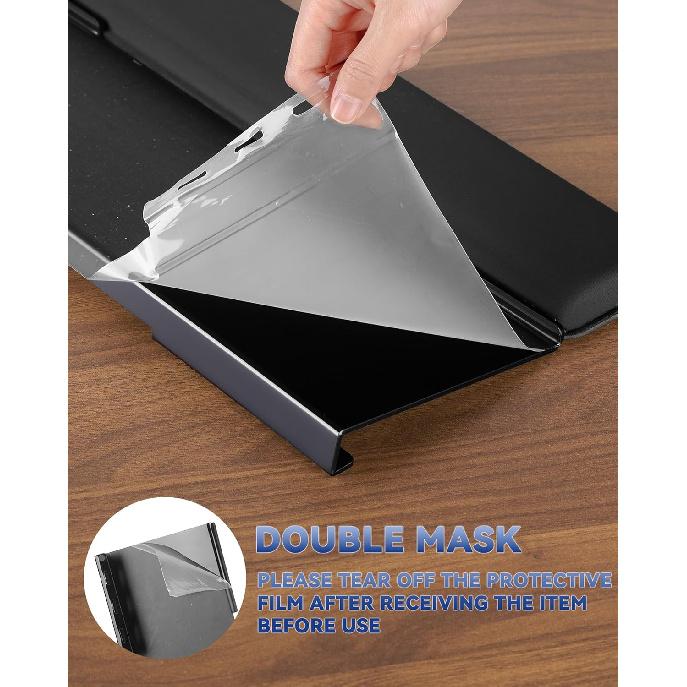 Computer Keyboard Stand for Desktop, 2-Level Height Adjustment Keyboard Wrist Rest, Non-Slip Key Board Riser Pad for Office, Gaming, and Home Desks