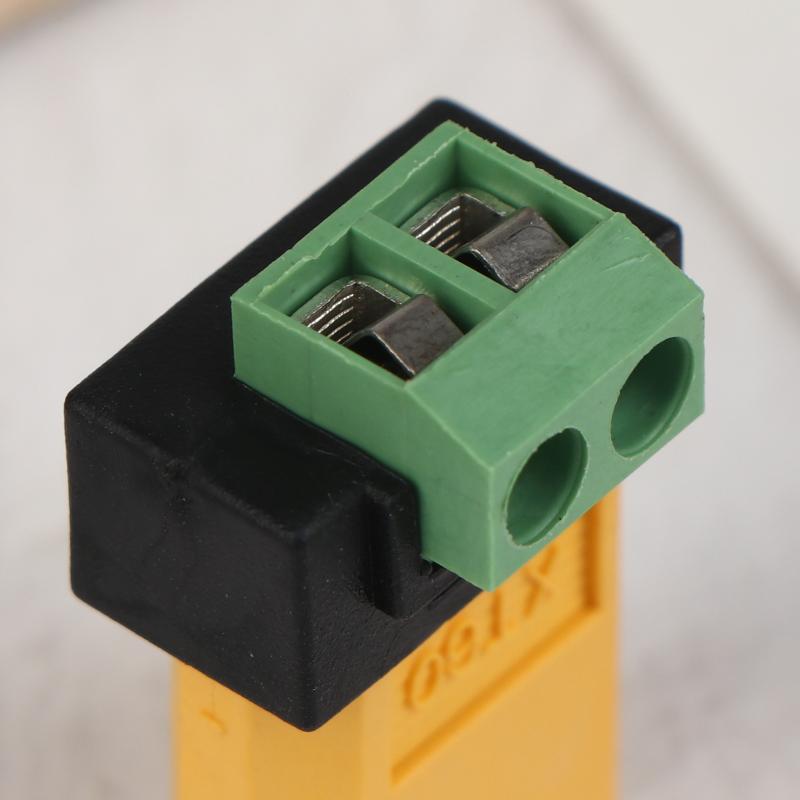 Xt60 Male Female To 2Pin Terminal Adapter Solderless Charging Connector For Uav Balance Charger Solar Panel Model Devices