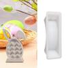 Easter Candy Molds Silicone Non-Stick Craft Supplies Holiday Chocolate Bunny Molds For Cake Cookie Dessert Treat Spring Holiday