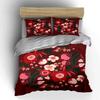 Floral Pattern Three-Piece Set Soft Comfortable Duvet Cover Bedding Set Included 1*Duvet Cover & 2*Pillowcases, Gift