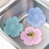 Creative Kitchen Sink Anti-clogging Floor Drain Sewer Filter Flower-shaped Silicone Floor Drain Kitchen Tools
