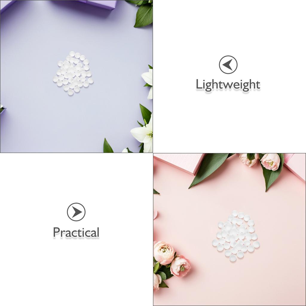 500 Pcs Decorations Polystyrene Craft Balls Mini Foams for Crafts Party Supplies