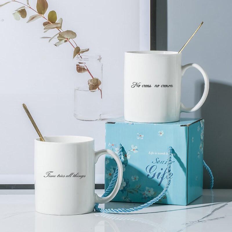 ZISIZ Simple Large Ceramic Mug