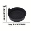 2pcs Non-slip Car Water Cup Pad Diamond Silicone Mat for Bottle Holder Coaster Auto Interior Anti-skid Cup Holders Thickened