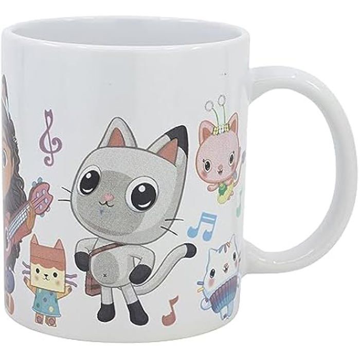 Stor Tasse En Céramique De 325 Ml Dans Une Boîte Cadeau Gabby's Dollhouse, Multicolore, Estándar, Décontracté