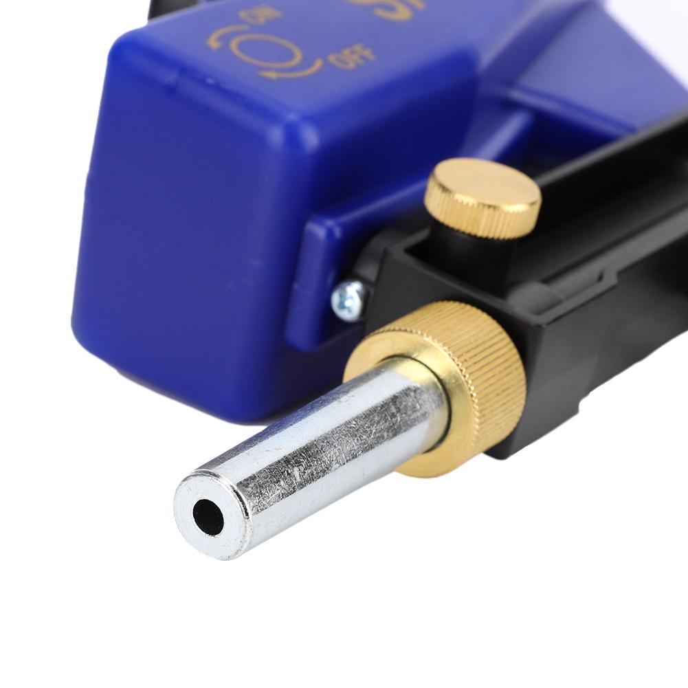 Portable Gravity Type Anti Rust Pneumatic Sandblasting Gun Sand Blaster Remove Rust Spot Blue