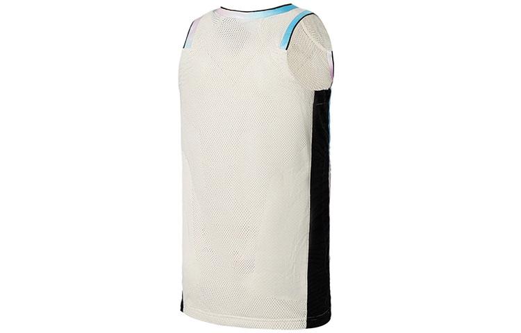 Li Ning Professional Basketball Collection Basketball Suit Men's Mist White AATS001-2