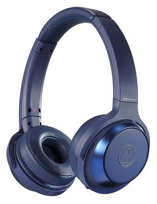 Casque Audio Technica BL Casque sans fil Bluetooth Basses puissantes Basses puissantes Jusqu'à 70 heures de lecture Bleu BL ATH-WS330BT ATH-WS330BT