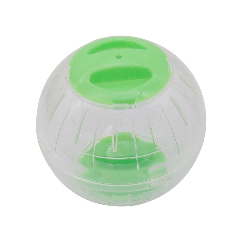 Bola de Corrida Transparente Respirável para Hamster de Plástico Pequeno Animal Roedor Ratos Bola de Corrida Gerbil Rato Treinamento Bolas de Exercício Brinquedo 1 unid