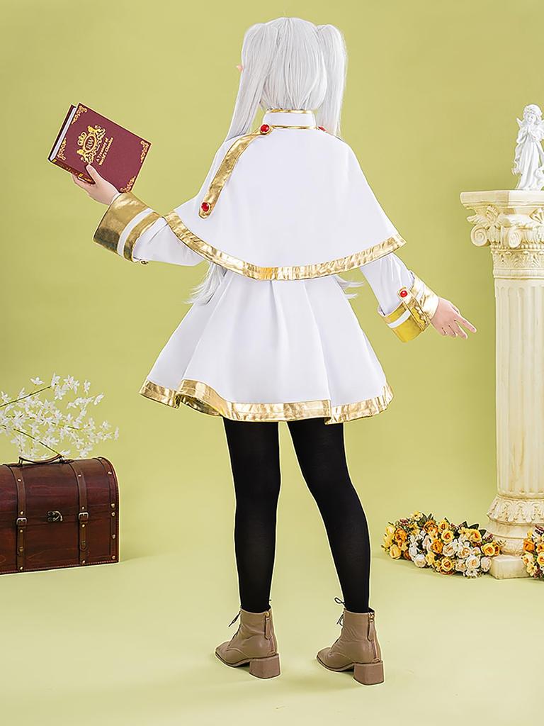 Funeral of Sou Sou No Freeren Cosplay Transformation Christmas Costume Size [BIVVI] Freiren, Freiren, Costume, Costume, Halloween, (Frieren (with