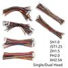 10Pcs 28AWG Copper SH1.0 Terminal Wire Single Head Single Head Connector  Mini Device Repair