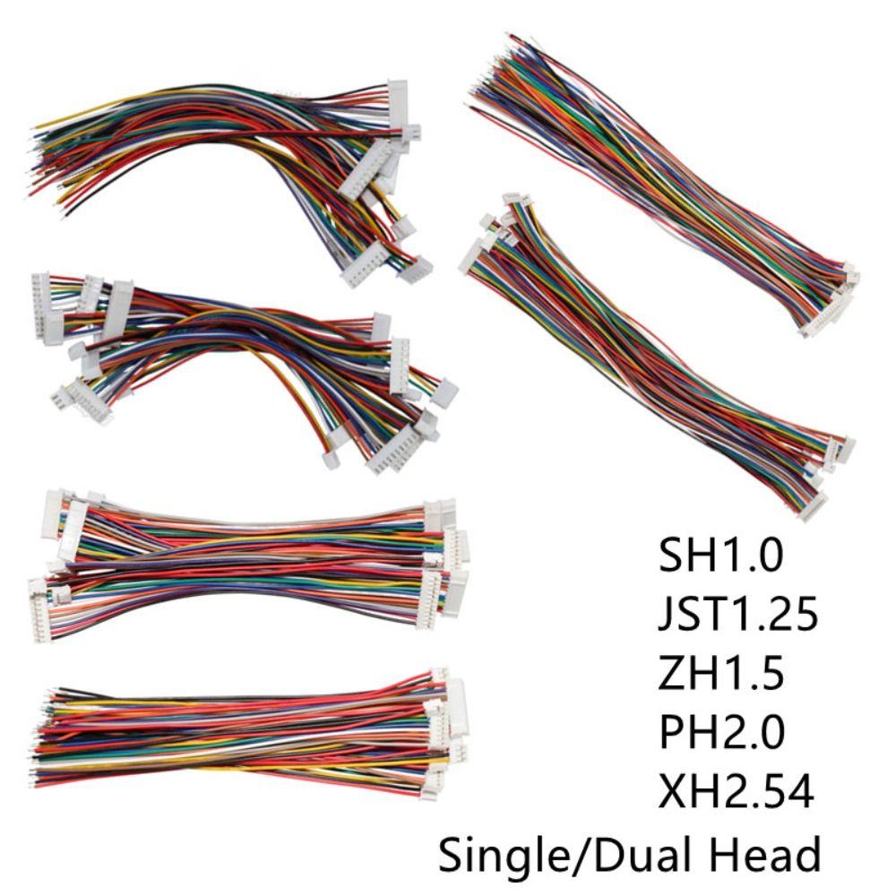10Pcs 28AWG Copper SH1.0 Terminal Wire Single Head Single Head Connector  Mini Device Repair