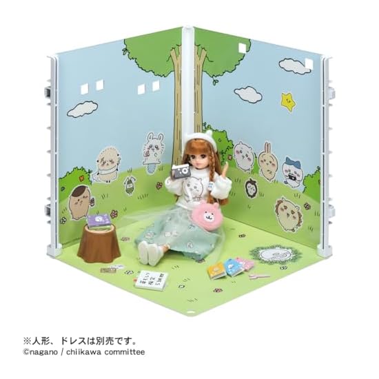 Takara Tomy Licca-chan Chiikawa-ippai 2-way Room Dress-up Pretend Play Toy Ages 3+