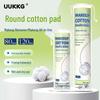 UUKKG Double-Sided Skin-Friendly Makeup Remover Cotton Pads, 120 Count
