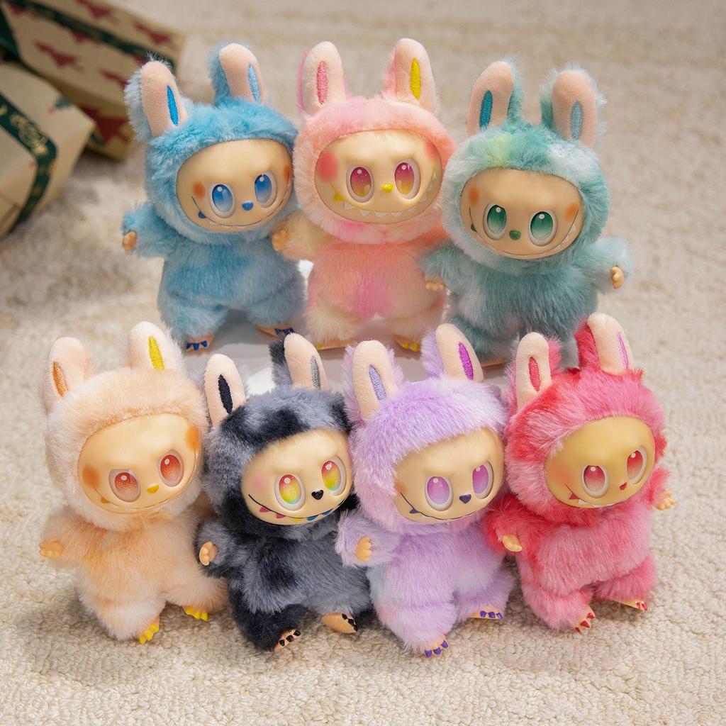 New Plushies V3 The Monsters Big Into Energy Series Vinyl Plush Toy Bag Pendant Kawaii Figure Face Doll Keychain Birthday Gift