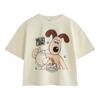 Wallace and Gromit Womens/Ladies Tea Time Short-Sleeved Long Pyjama Set Set