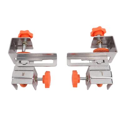 2 Pairs Large Drawer Panel Fixing Clamp Stainless Steel Drawer Installation Fixture Stable Clamping