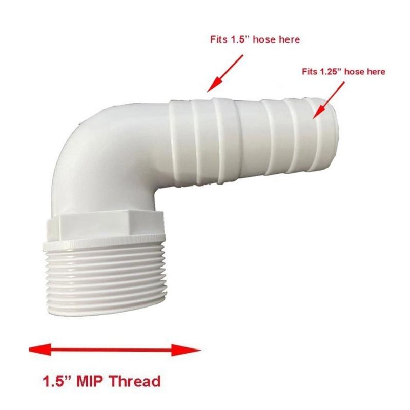 90 Degree Plastic Bend For Pool Water Flows Installation Reduces Blockage Increases Flows Efficiency In Pumps Systems