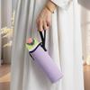 1Pz Borsa Portabottiglia d'Acqua con Tracolla Regolabile Custodia per Bottiglia d'Acqua Antiscivolo Borsa Termica per Bottiglia d'Acqua per Tazza da 24oz