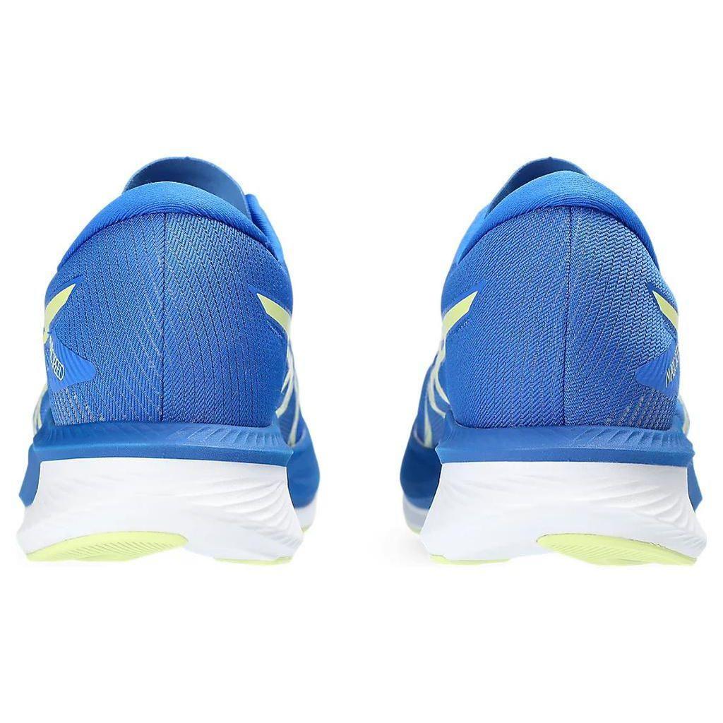 ASICS Men's Magic Speed 3 Wide Illusion Blue Glow Yellow Running Shoes 1011B704-400