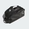 Adidas Unisex Pu Leather 2 Zipper Pouch Ss