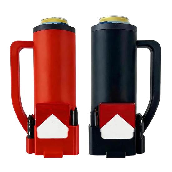 Tactical Reload Beer Bottle Sleeve with Built-In Opener Insulated Can Cooler Portable Drink Holder for Camping BBQ Novelty Gift for Men Military Fans