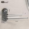Rotating Wall-Mounted Towel Rack with Suction Cups - Punch-Free, Multi-Functional, Multi-Pole Design for Bathrooms