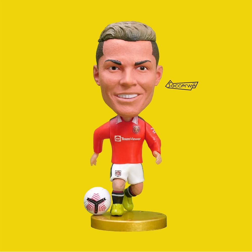 Ronaldo Number 7 Soccer Action Figures for Fans Gift or Home Decoration