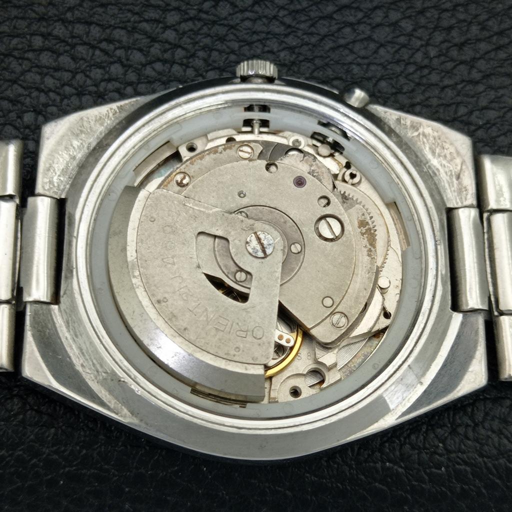 GENUINE VINTAGE ORIENT AAA CRYSTAL 46941 AUTOMATIC JAPAN MENS WATCH A706969-1
