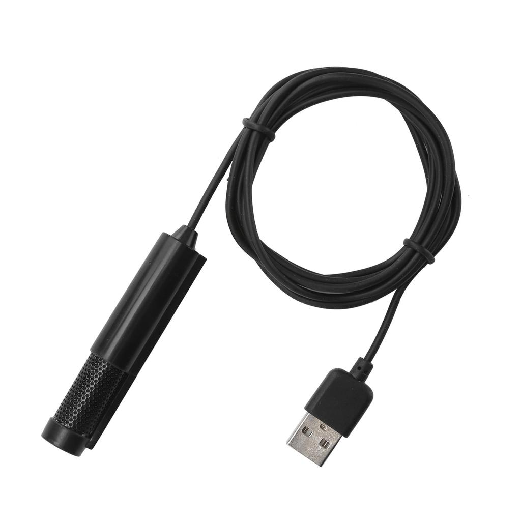 Mini USB Microphone for PC Laptop Portable Capacitive Mic for WIN7 8 10 OS X MSN SKYPEBlack