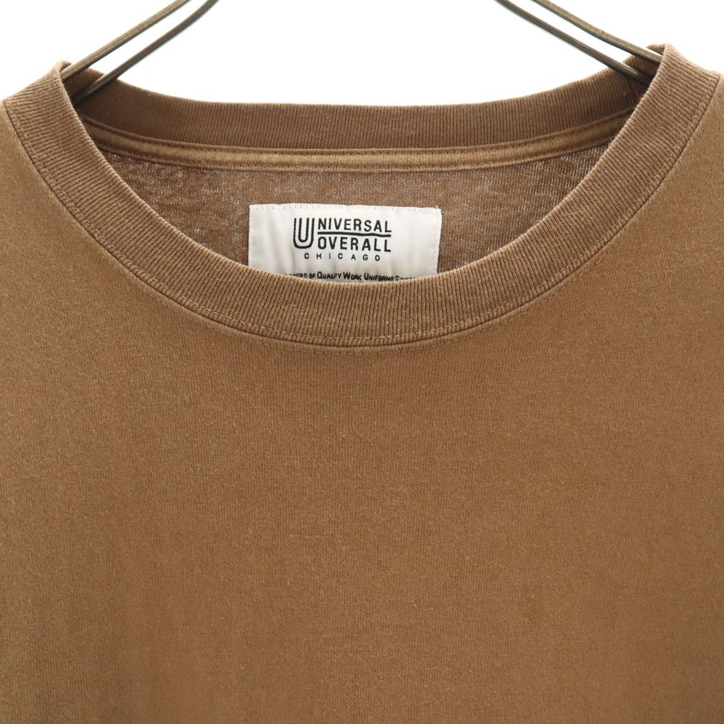 UNIVERSAL OVERALL 7 minutes sleeve one piece F Brown Women Used