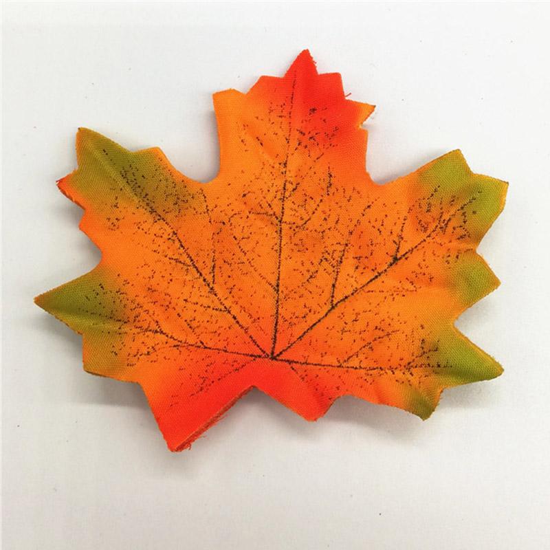 Party Artificial Maple Leaves Props Decoration Indoor Outdoor Office Photography Plants Silk Interior Odor-Free