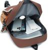 Junior High School Student Schoolbag Color Block Women's Backpack Men Large Capacity Backpack Computer Bag