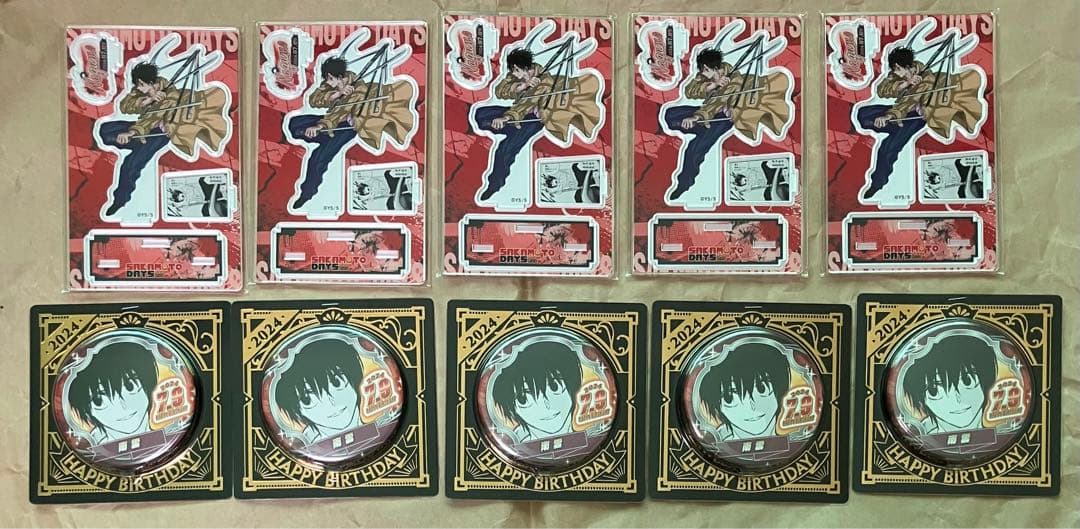 

[USED] Sakamoto Days Birthday Can Badge Famous Scene Diorama Figure Nagumo