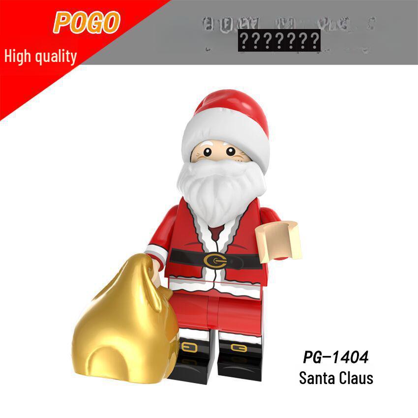 

Оптові Мультяшні Клоун та Бог Багатства Конструктор Іграшки Height about 5 cm