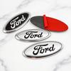 1Pc 17.5cm ABS Replacement Emblem Badge For Ford Edge Ranger Front Hood Trunk Fusion Focus Escape Fiesta Transit Auto Accessory