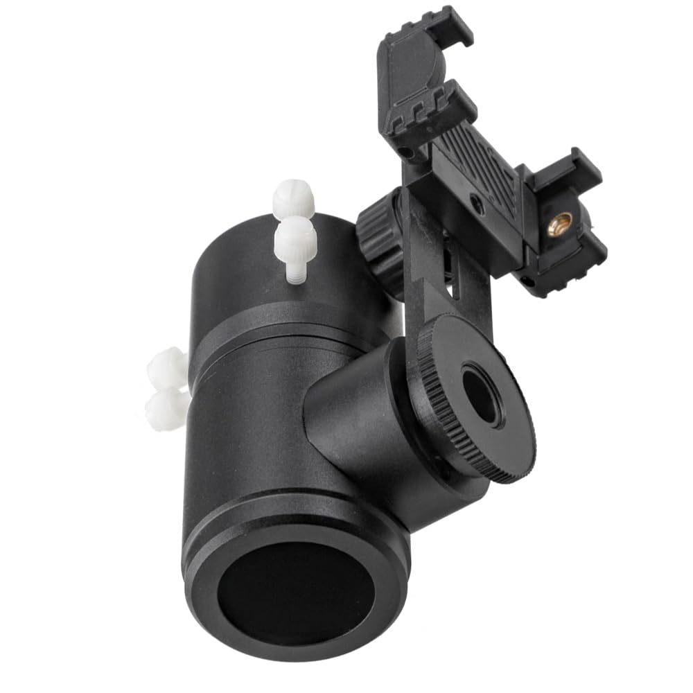 ANQILAFU Riflescope Mount Camera Adapter - Aluminum Frame for Enhanced Hunting & Birdwatching Experience - Dual Angle for Accurate Aiming -