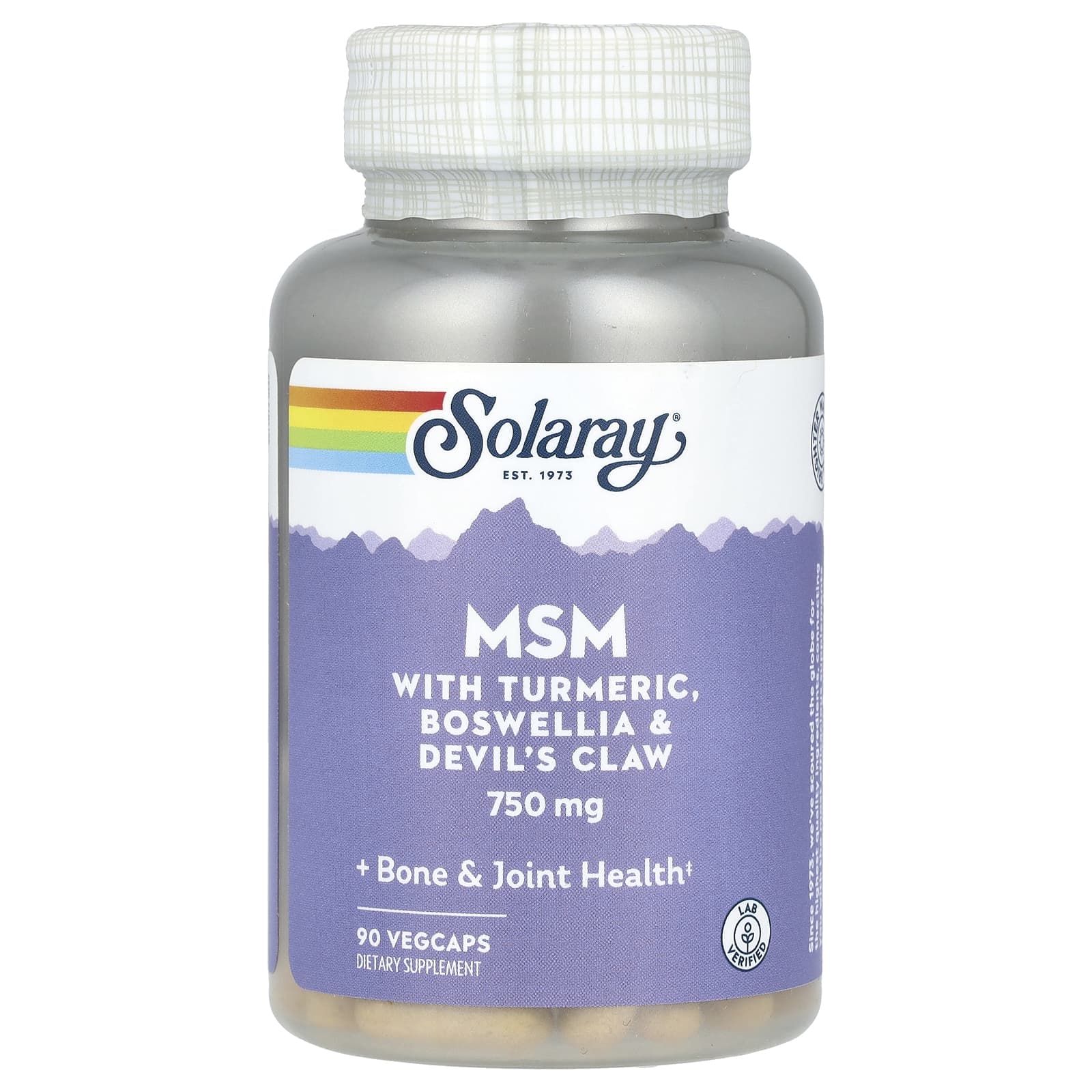 

Msm, 750Mg, Vegcap 90 Tablets